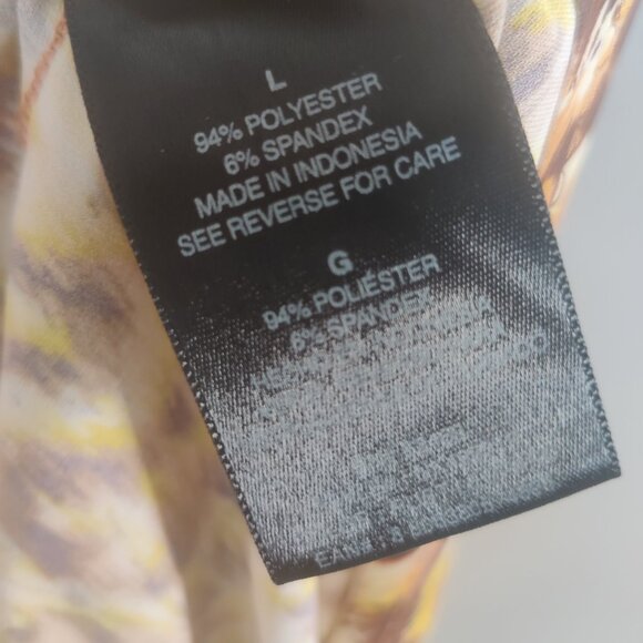 NORMA KAMALI Leopard Stretch Jersey Pencil Skirt Size Large - Picture 4 of 5